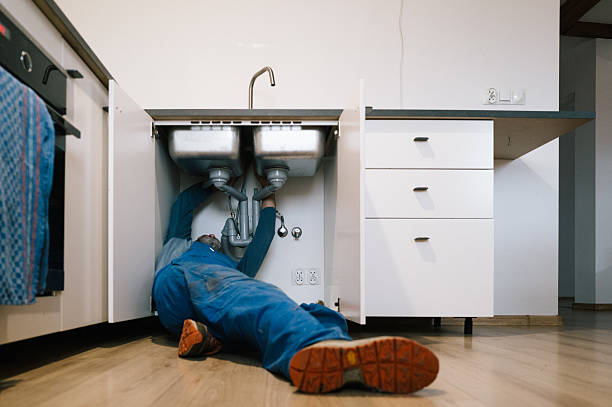 Professional Leak Detection technician working in Versailles, KY